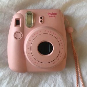Pink Fujifilm Instax Mini 8 Camera